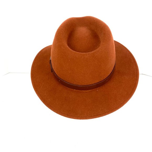 Brixton Rust Fedora Hat - Picture 8 of 12